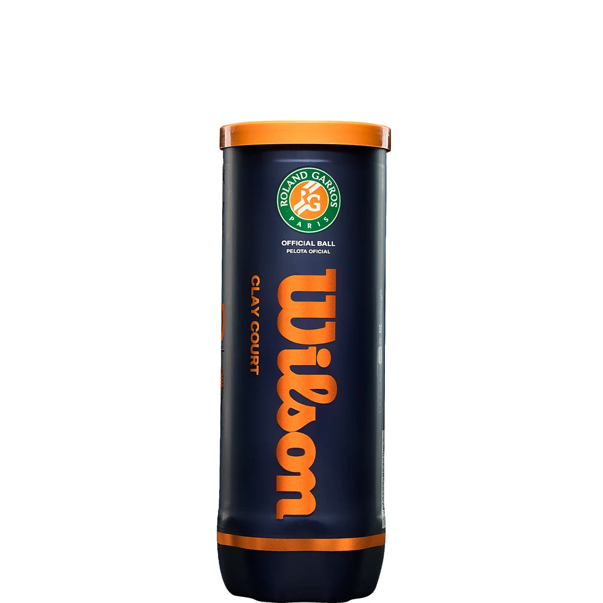Tube de 3 Balles Wilson Roland Garros Clay Court