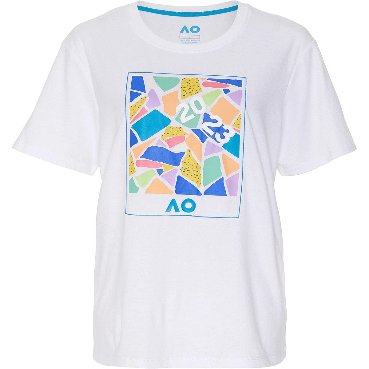 T-Shirt Australian Open Femme Mosaic