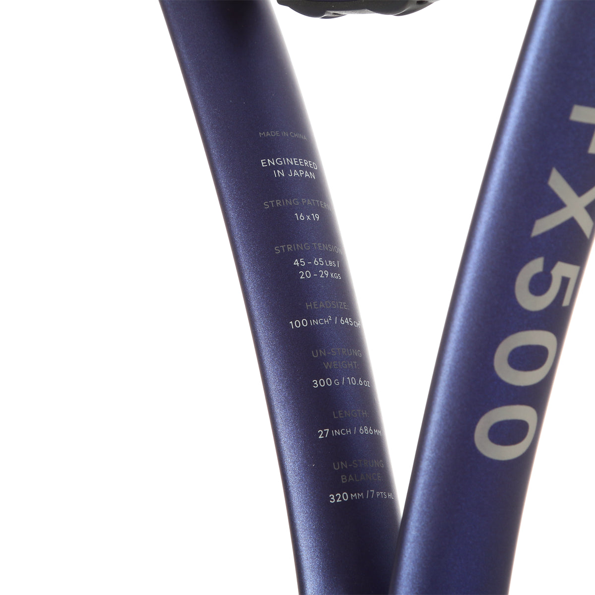 Dunlop FX 500 Racket Test (300 GR)