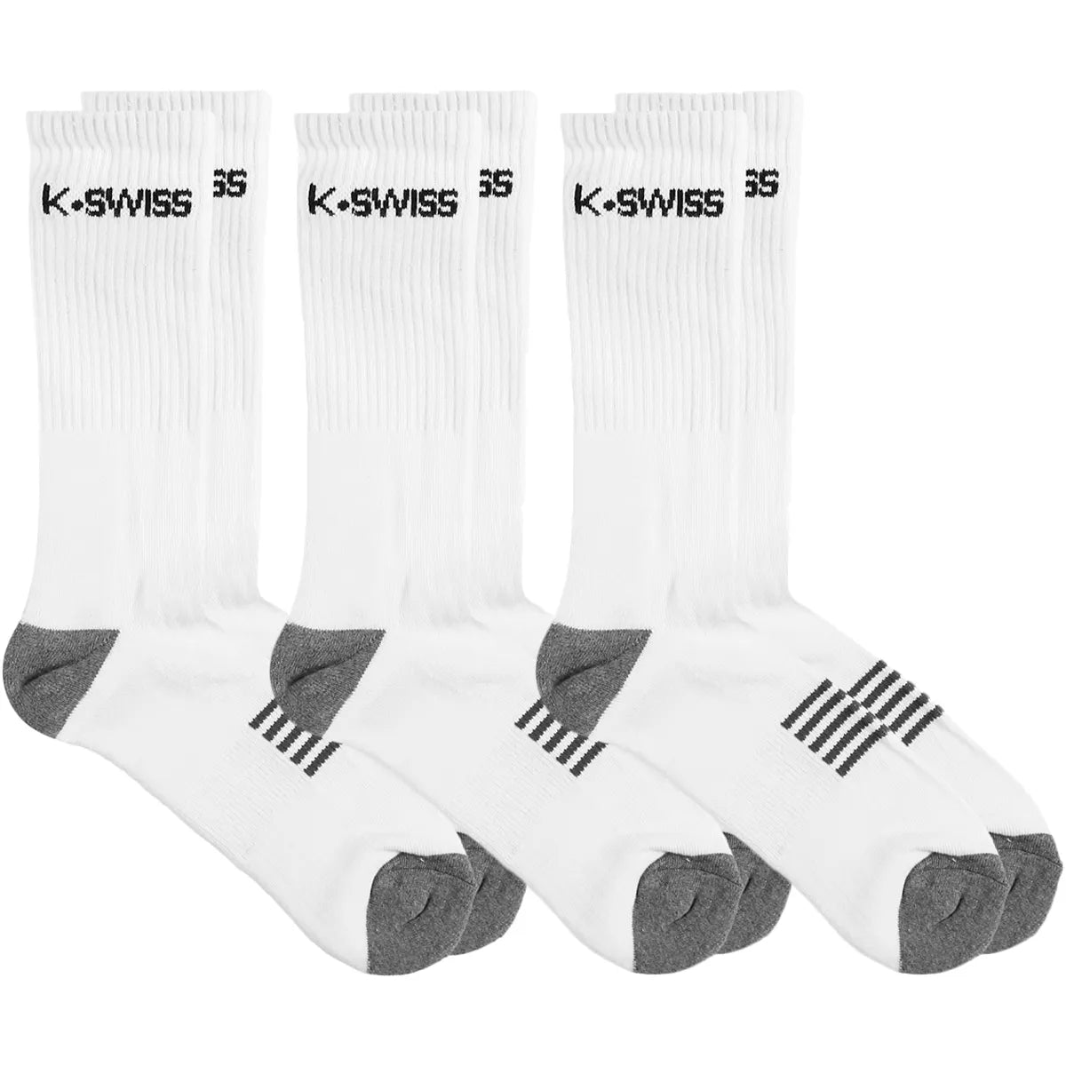 3 Pairs of K-Swiss Sport Socks (Mid)