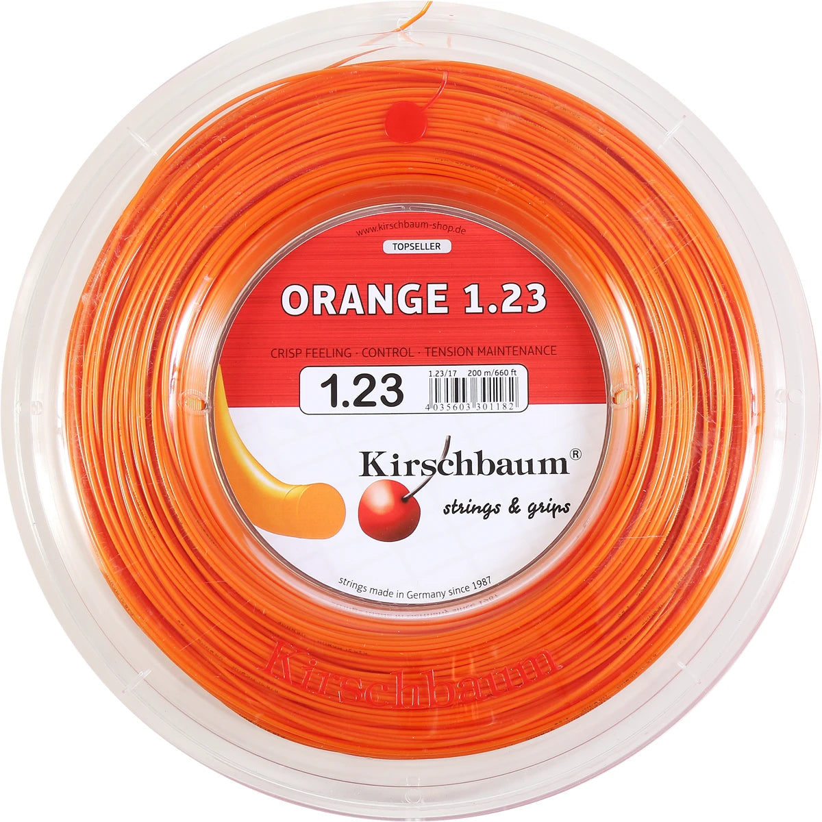Bobine Kirschbaum Super Smash Orange (200 Mètres)