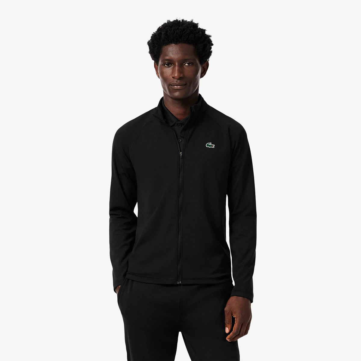 Lacoste Essentials Long Sleeve Full Zip Sweatshirt
