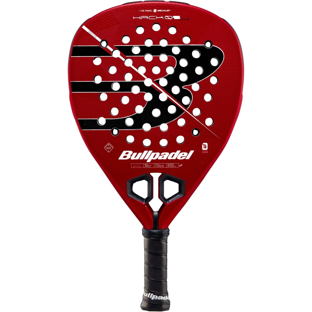 Racket Test Padel Bullpadel Hack 05 Comfort 27