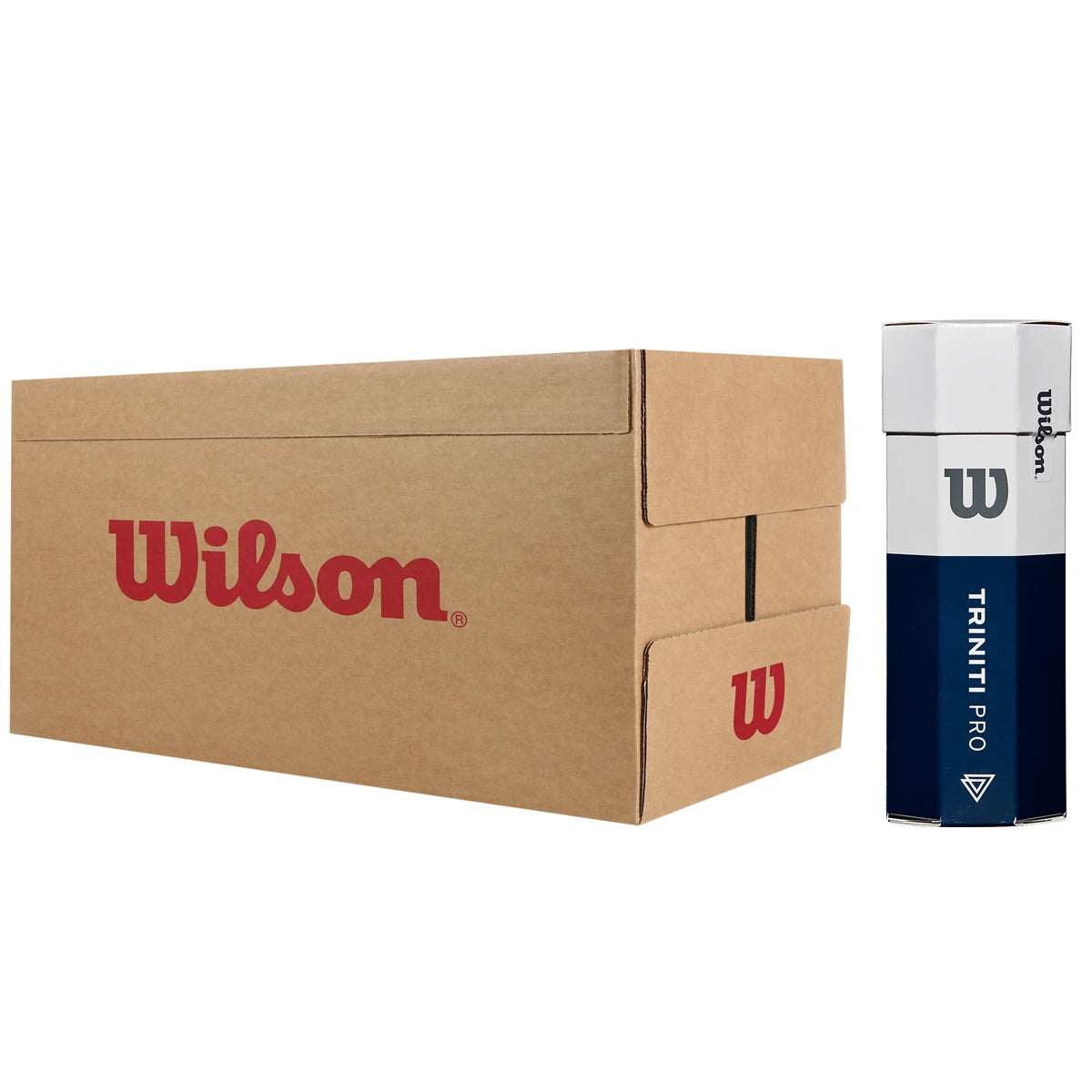 Carton de 24 Tubes de 3 Balles Wilson Triniti Pro