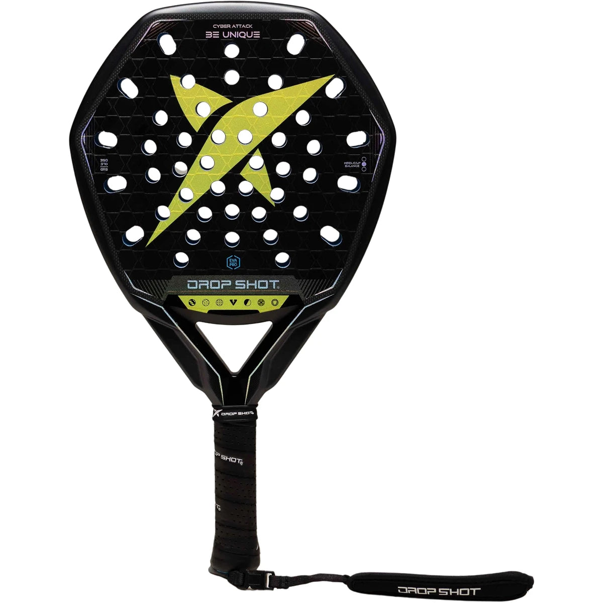 Padel Racket Drop Shot Cyber Attack