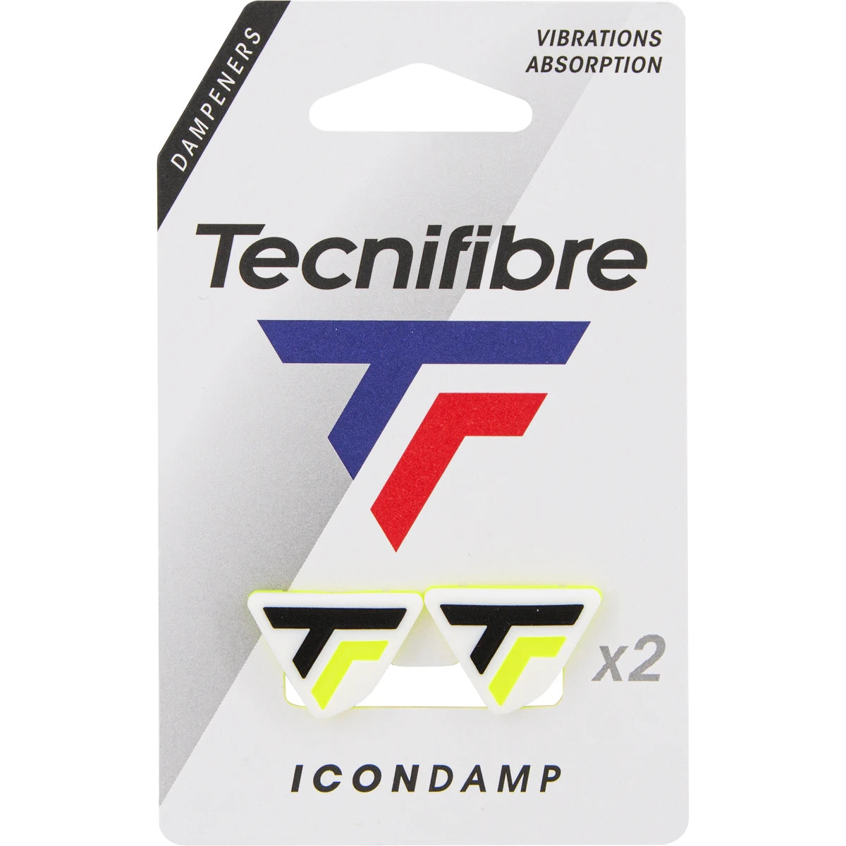 Tecnifibre Icon Dampeners White/Lime X2