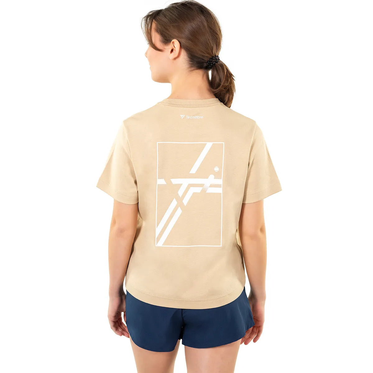 T-Shirt Tecnifibre Femme Graphic Sand