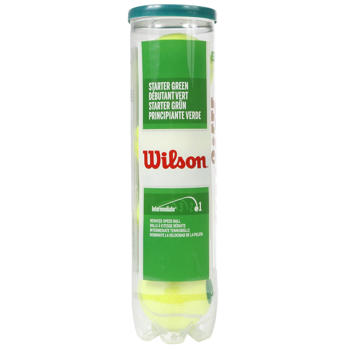 Tube de 4 Balles Wilson Starter Play