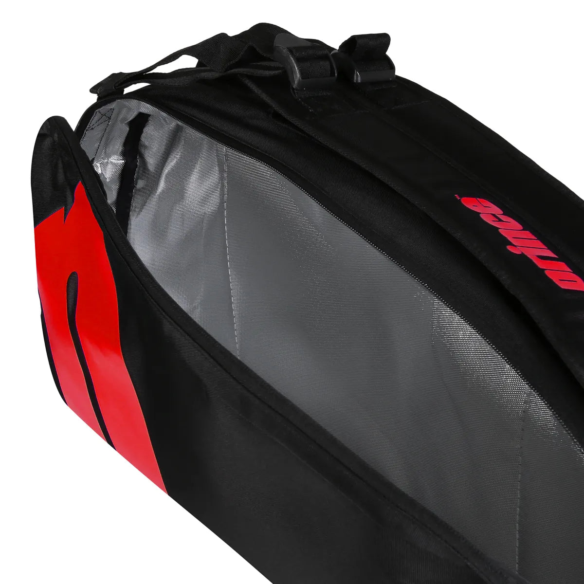Prince Tour 2 Comp Tennis Bag Bk/Pop Rd