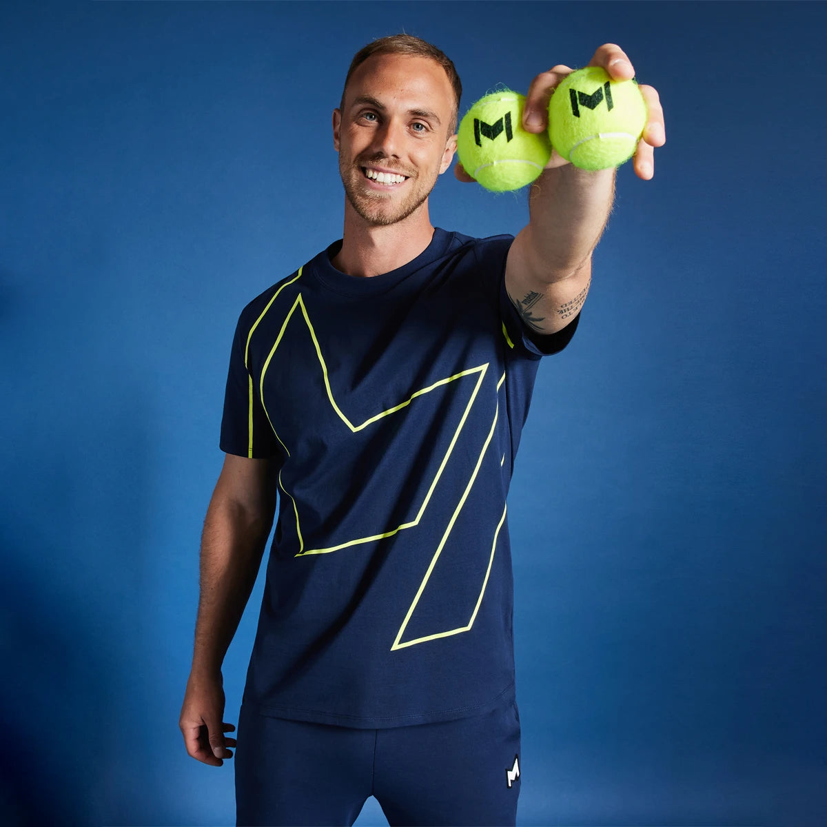 T-Shirt Mouratoglou Apparel Training Grafisch