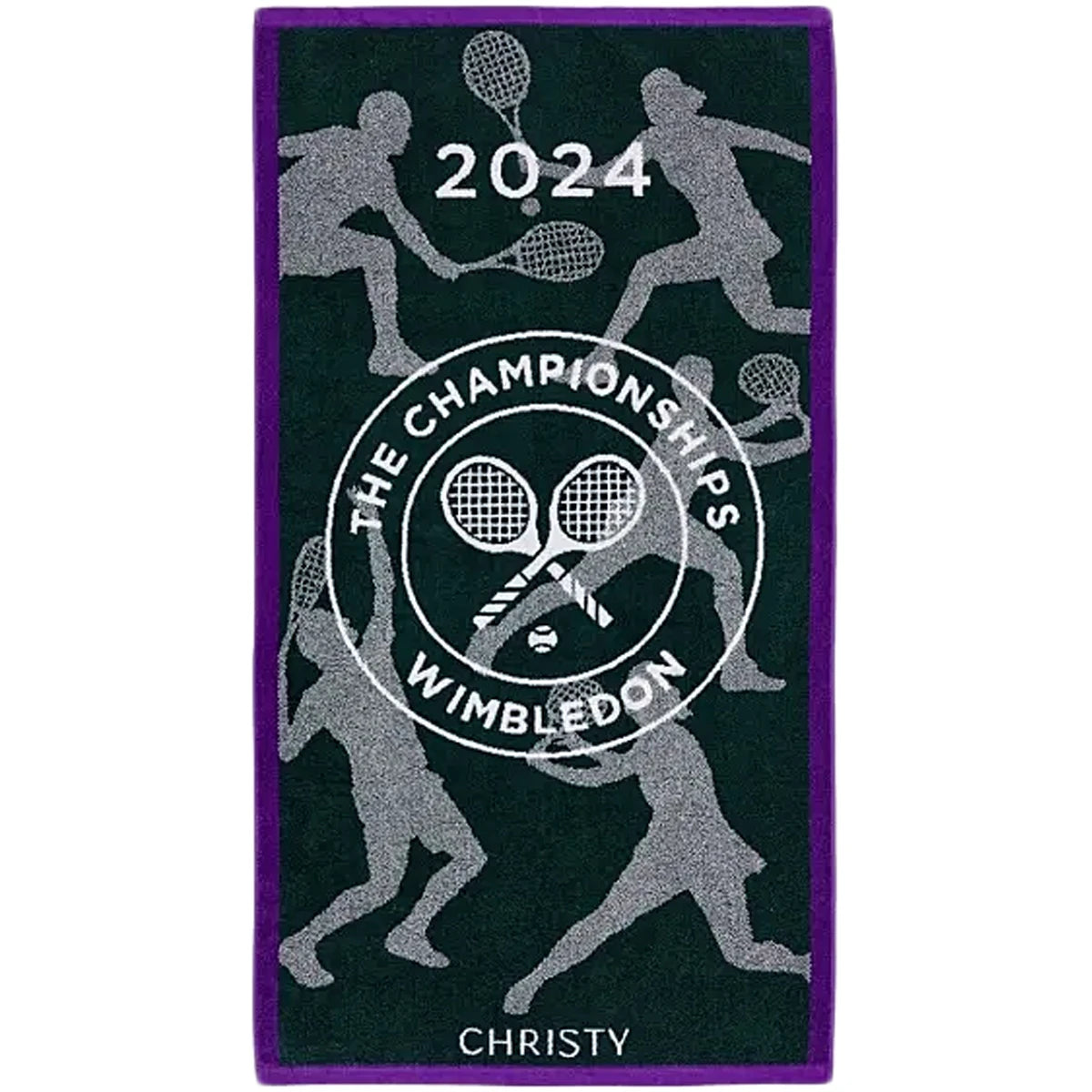 Serviette Joueur Wimbledon 2024 70*133 Cm