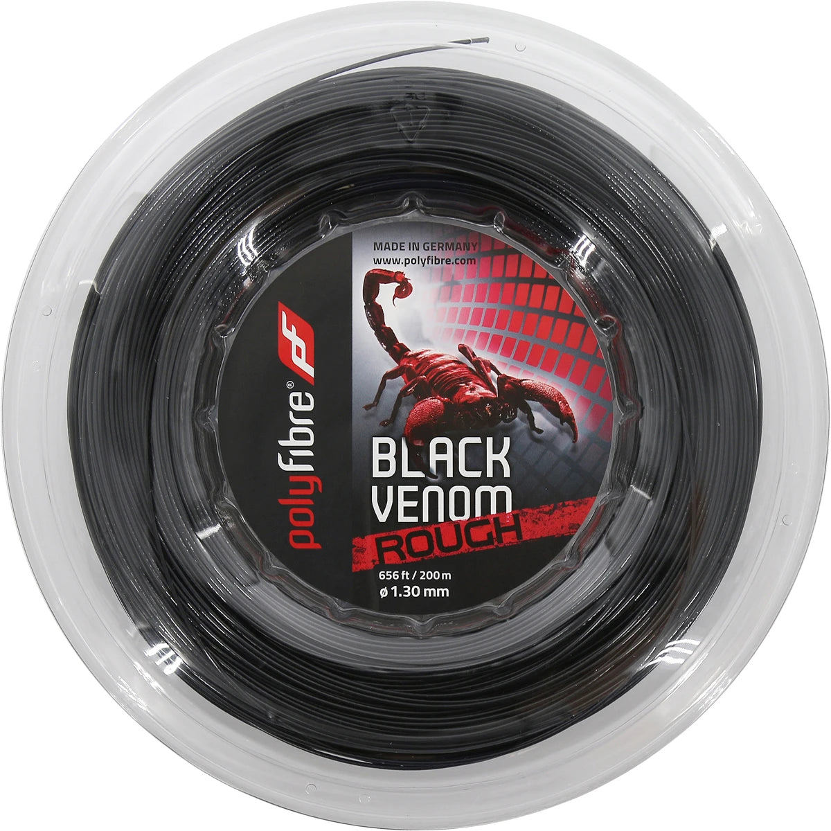 Bobine Polyfibre Black Venom Rough (200 Mètres)