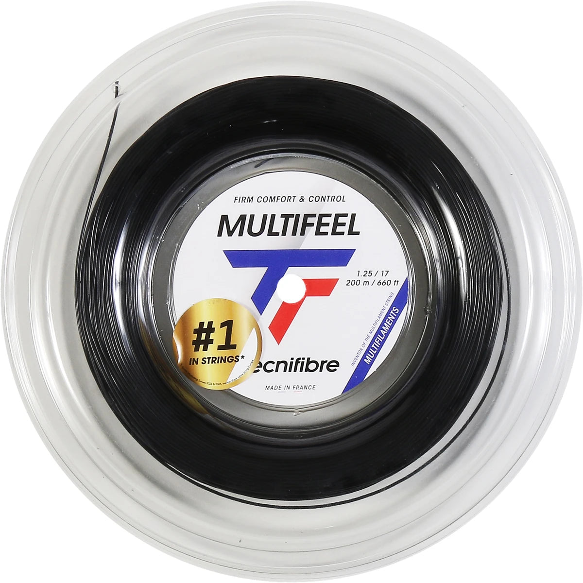Tecnifibre Multifeel Reel (200 Metres)