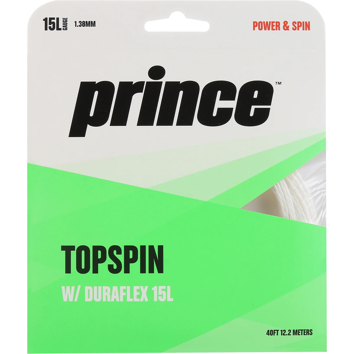 Cordage Prince Topspin With Duraflex 15L (12 Mètres)
