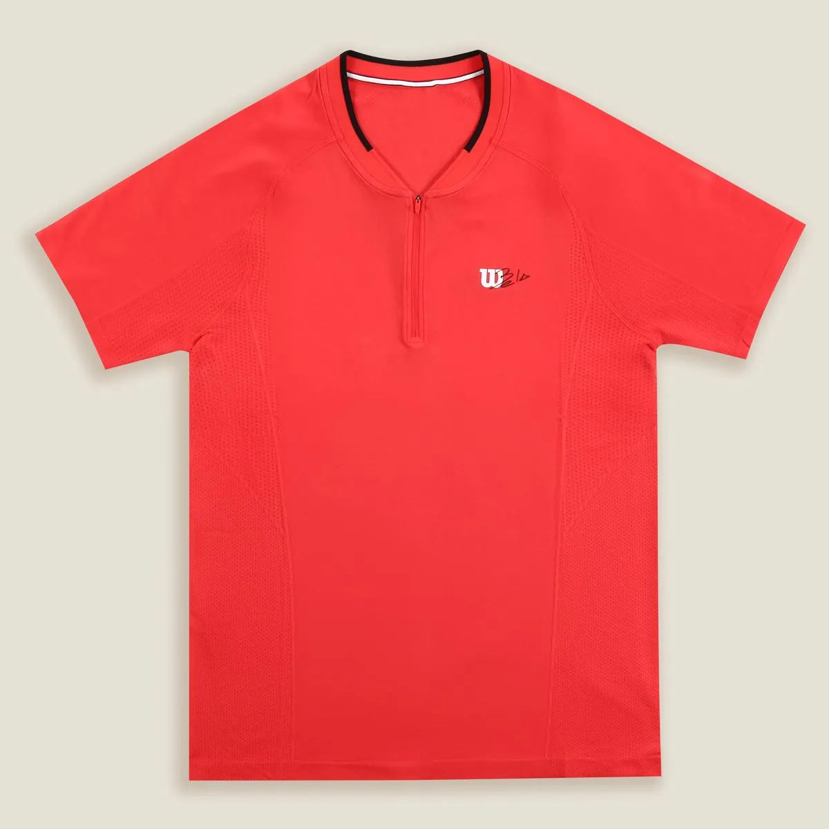 T-shirt Wilson Bela Series Naadloze Zip Henley