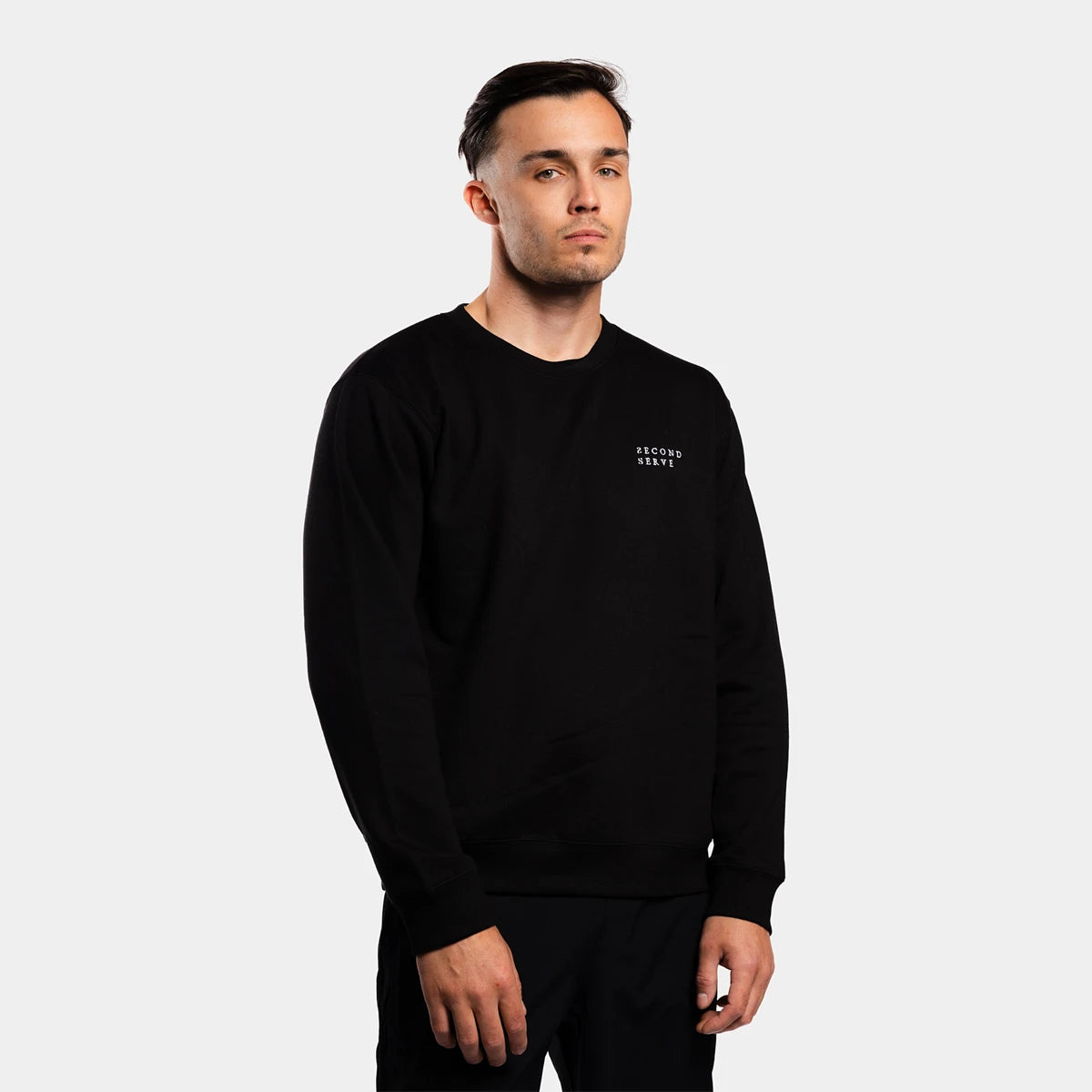Second Serve Open Basic Crew Sweat