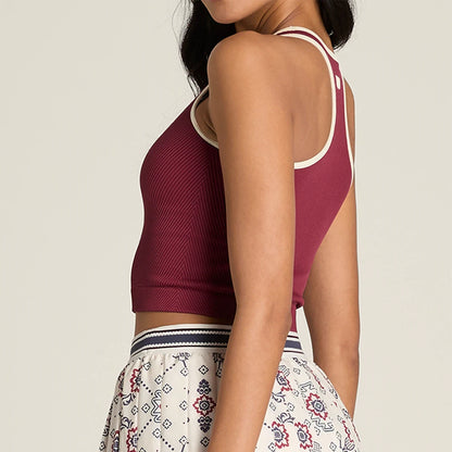 Wilson Women's Everyday Tank Top Brami Cranberry