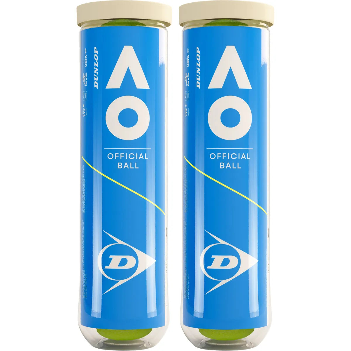 Bipack de 4 Balles Dunlop Australian Open
