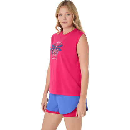 T-Shirt Asics Dames Game Seasonal Graphic