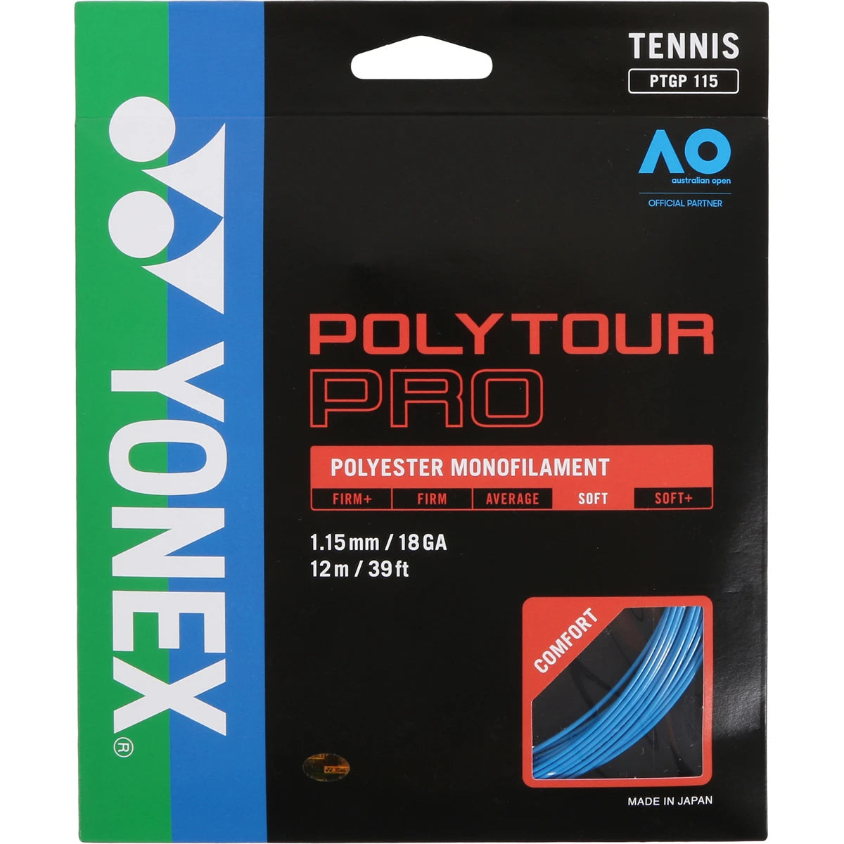 Cordage Yonex Polytour Pro (12 Mètres)