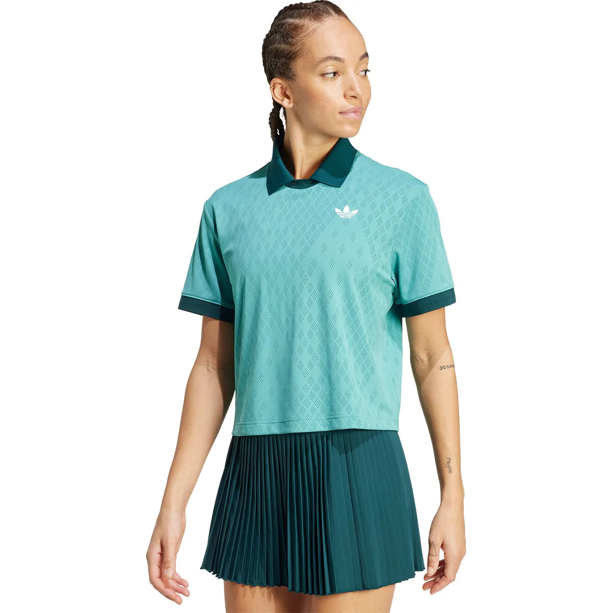 adidas Women's Crop Polo Originals