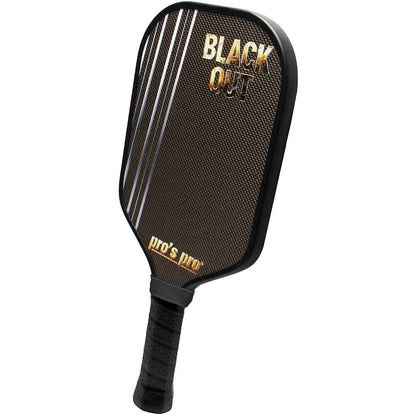 Pickleball Racket Pro'S Pro Blackout