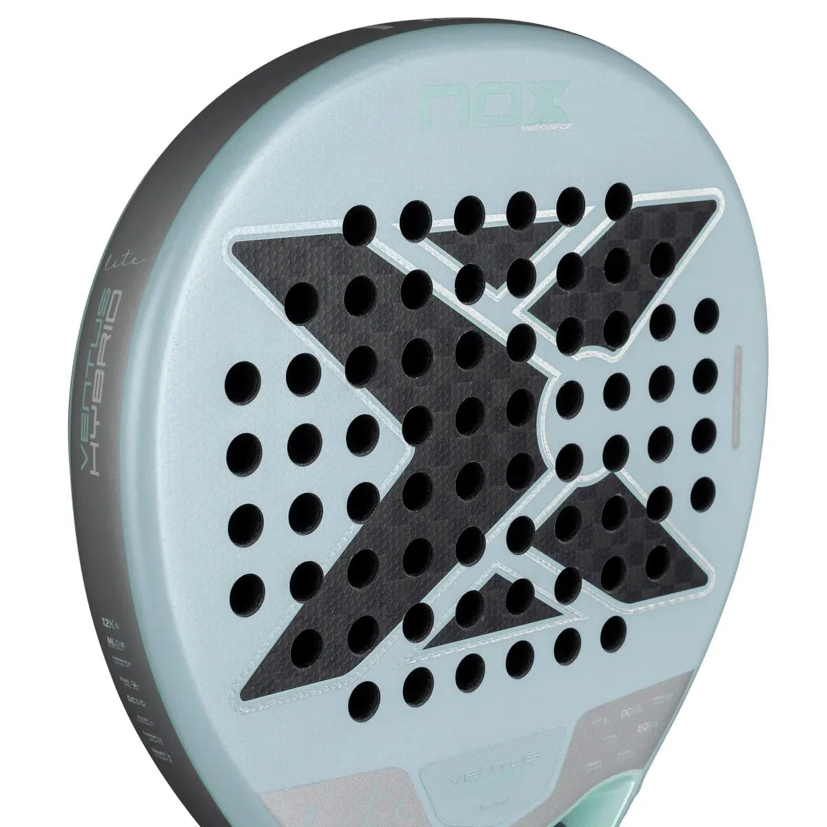 Padelracket Test Nox Ventus Hybrid 12K Lite
