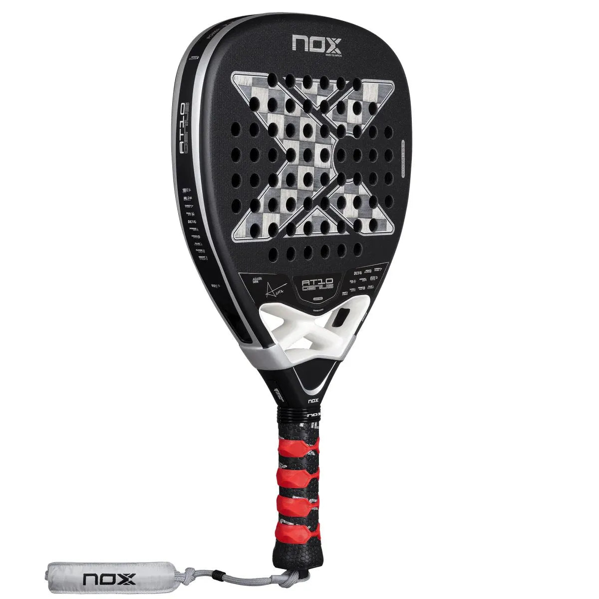 Nox At10 Genius Attack 18K Alum Padel Racket By Agustin Tapia 2026