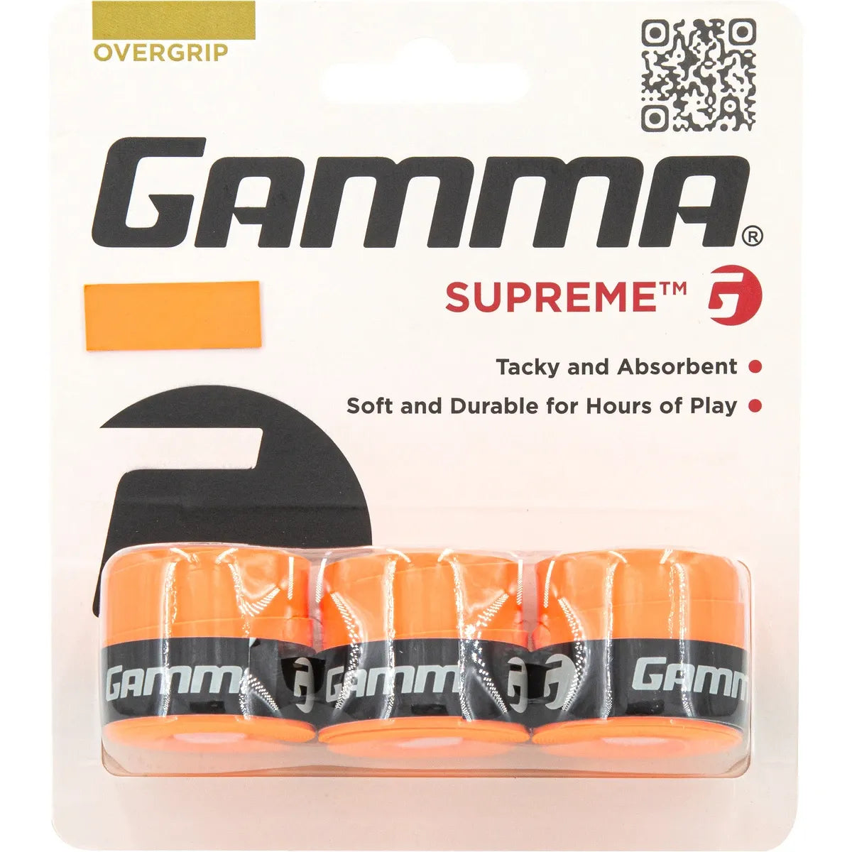 Gamma Supreme Overgrips X3