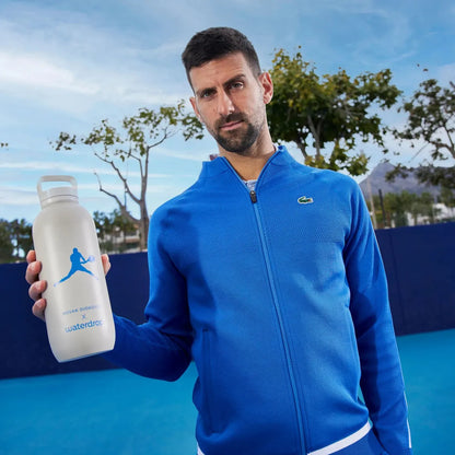 Drinkfles Waterdrop Inox Djokovic 1000Ml