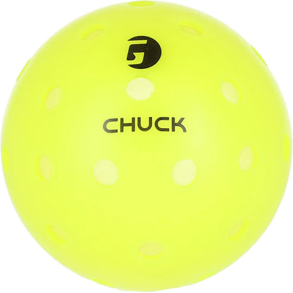 Pack van 6 Pickleballballen Gamma Chuck Buiten