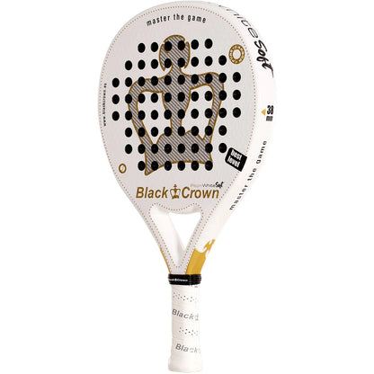 Black Crown Piton White Soft Padel racket