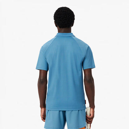 Polo Lacoste Speler On Court Grafisch