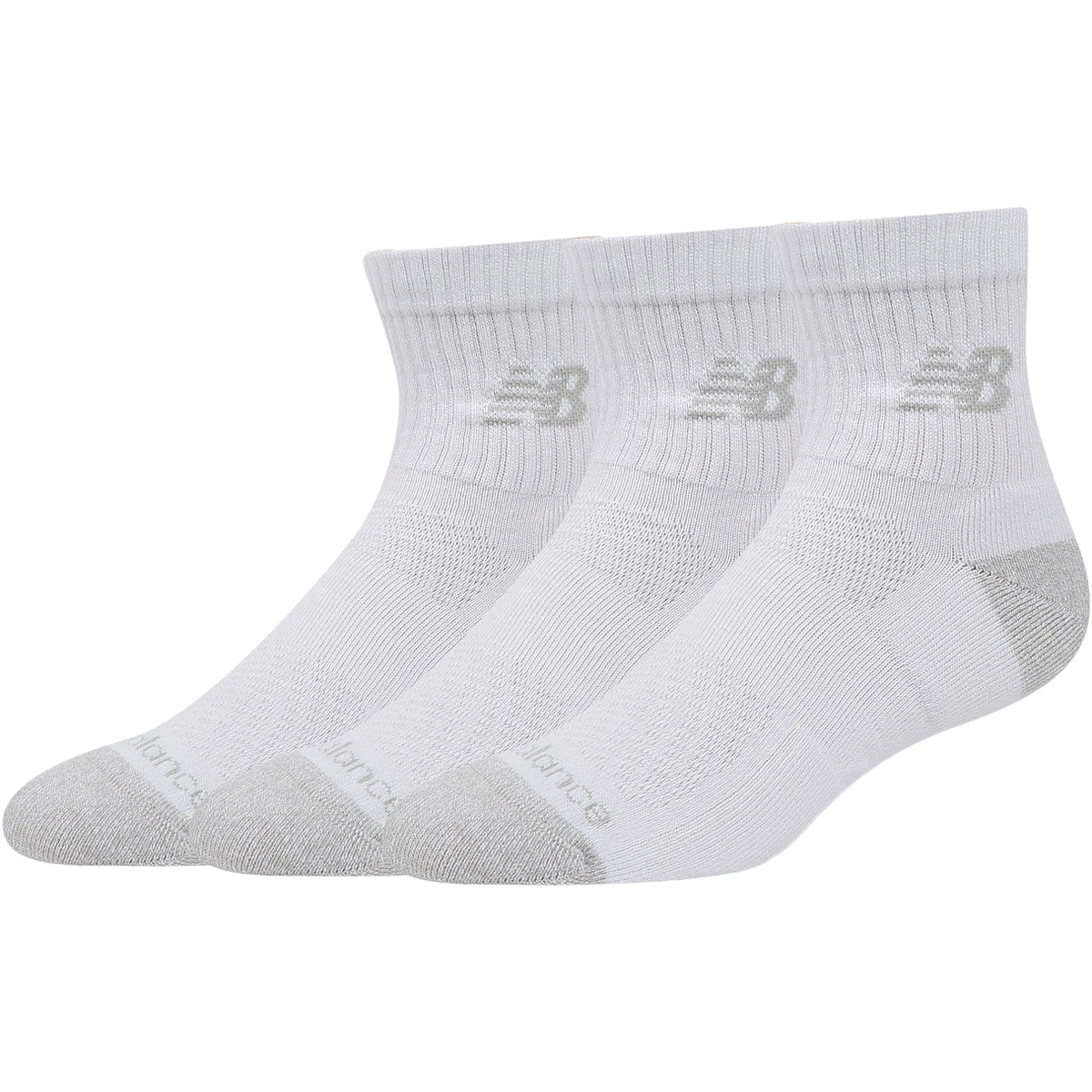 3 Pairs of New Balance Active Crew Socks (Ankle)