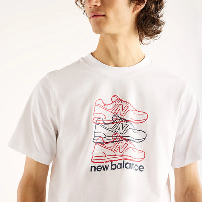 T-Shirt New Balance Layered 574 Relaxed
