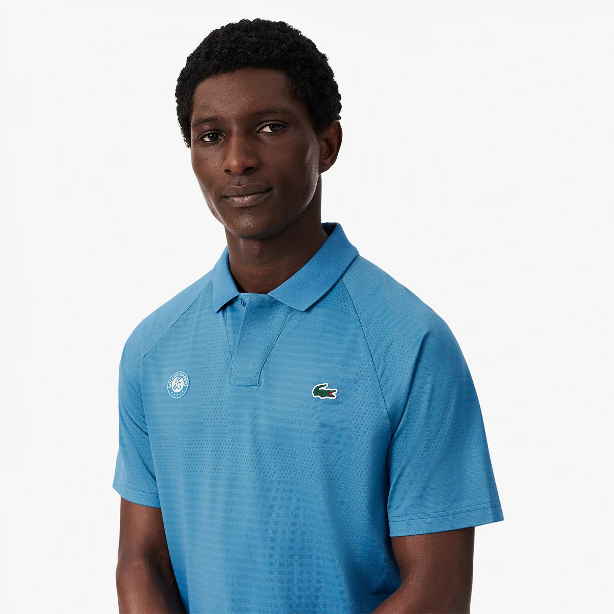 Polo Lacoste Speler On Court Grafisch