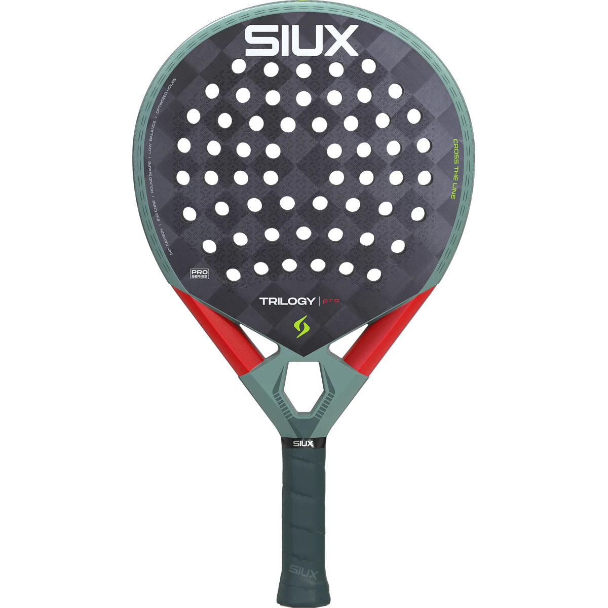 Padelracket Siux Trilogy Pro 2026 Ash Green