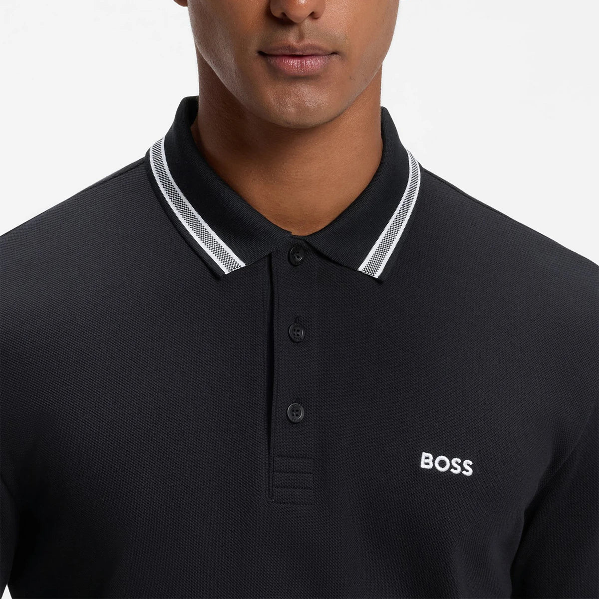 Polo Boss Lange Mouwen Plisy