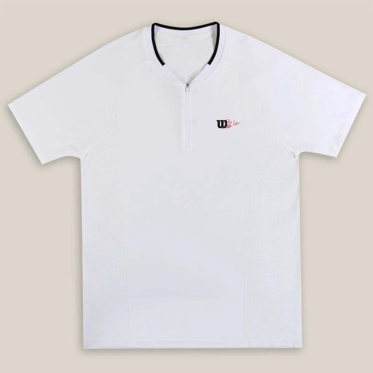 Wilson Bela Series Seamless Zip Henley T-Shirt