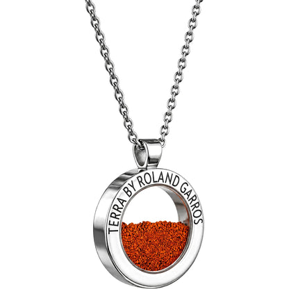 TERRA ACCESS SHINY STEEL NECKLACE AND MEDAL WITHOUT STONE SMALL MODEL