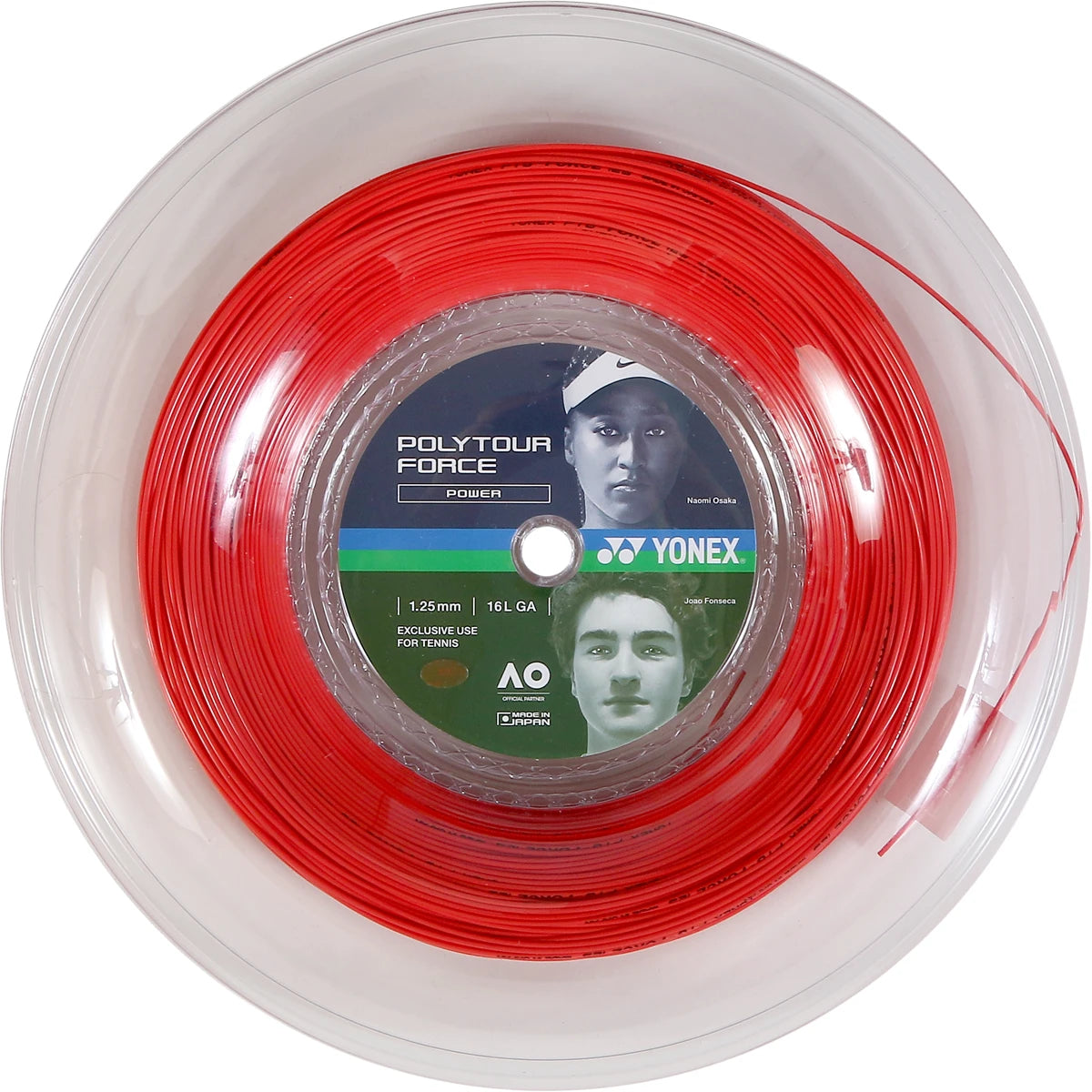 Bobine Yonex Polytour Force 125 (200 Mètres)