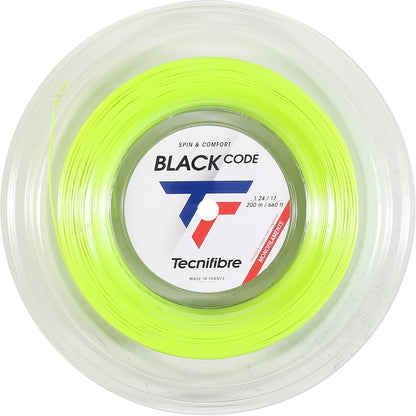 Spoel Tecnifibre Black Code Lime (200 Meter)