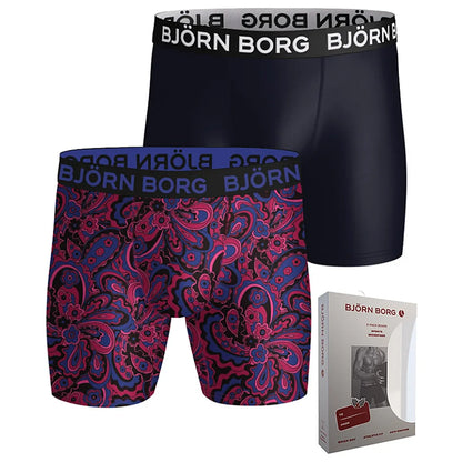Pack van 2 Bjorn Borg Sports Microvezel Boxers
