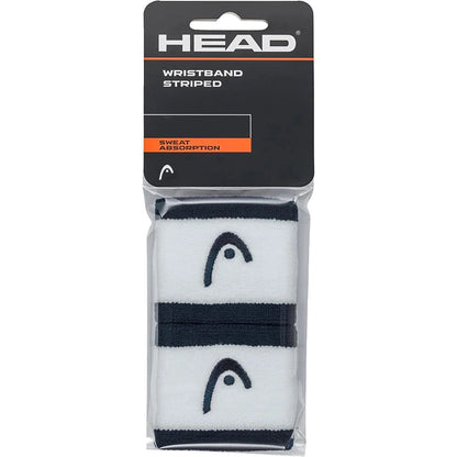 Pair of Head Simple 2.5" Striped Wristbands