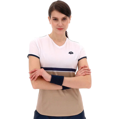Lotto Women's Tech V T-Shirt - D1