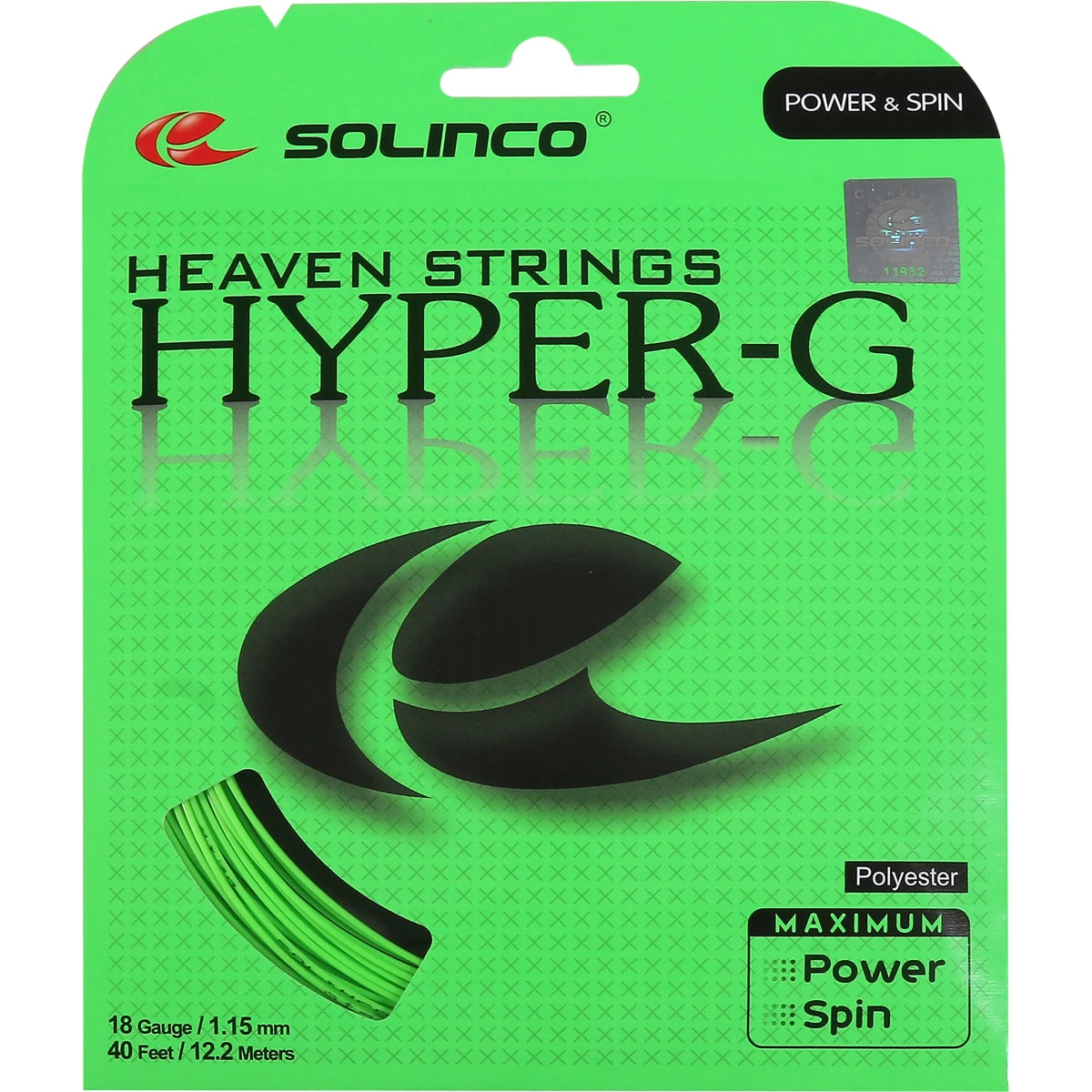 Cordage Solinco Hyper-G (12 Mètres)