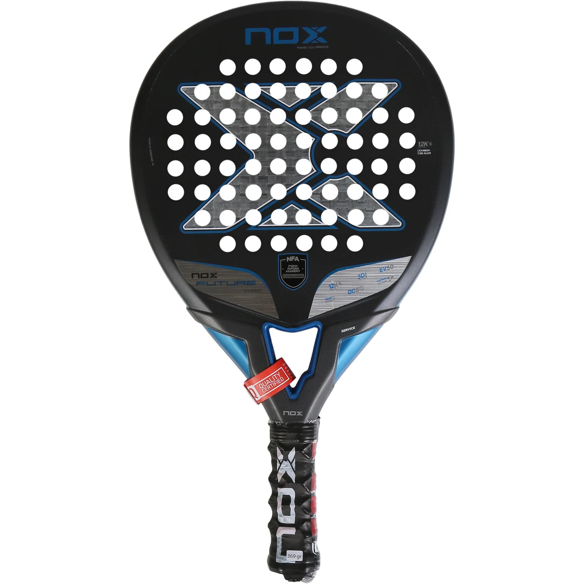 Nox Future Hybrid 12K Alum Padel Racket