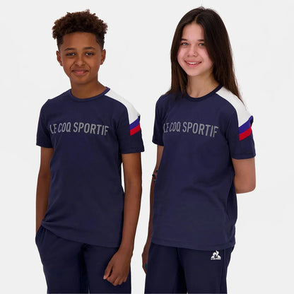 Le Coq Sportif Junior Tricolour T-Shirt