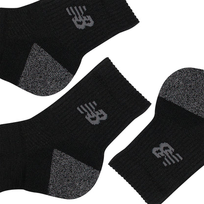 3 Pairs of New Balance Active Crew Socks (Ankle)