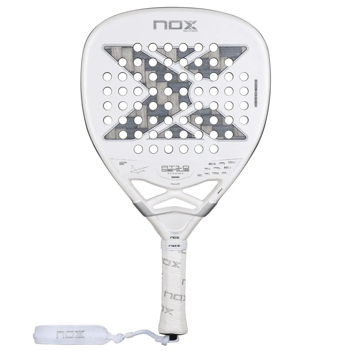 Padelracket Test Nox AT10 Genius Attack 12K Alum Xtreme by Agustin Tapia